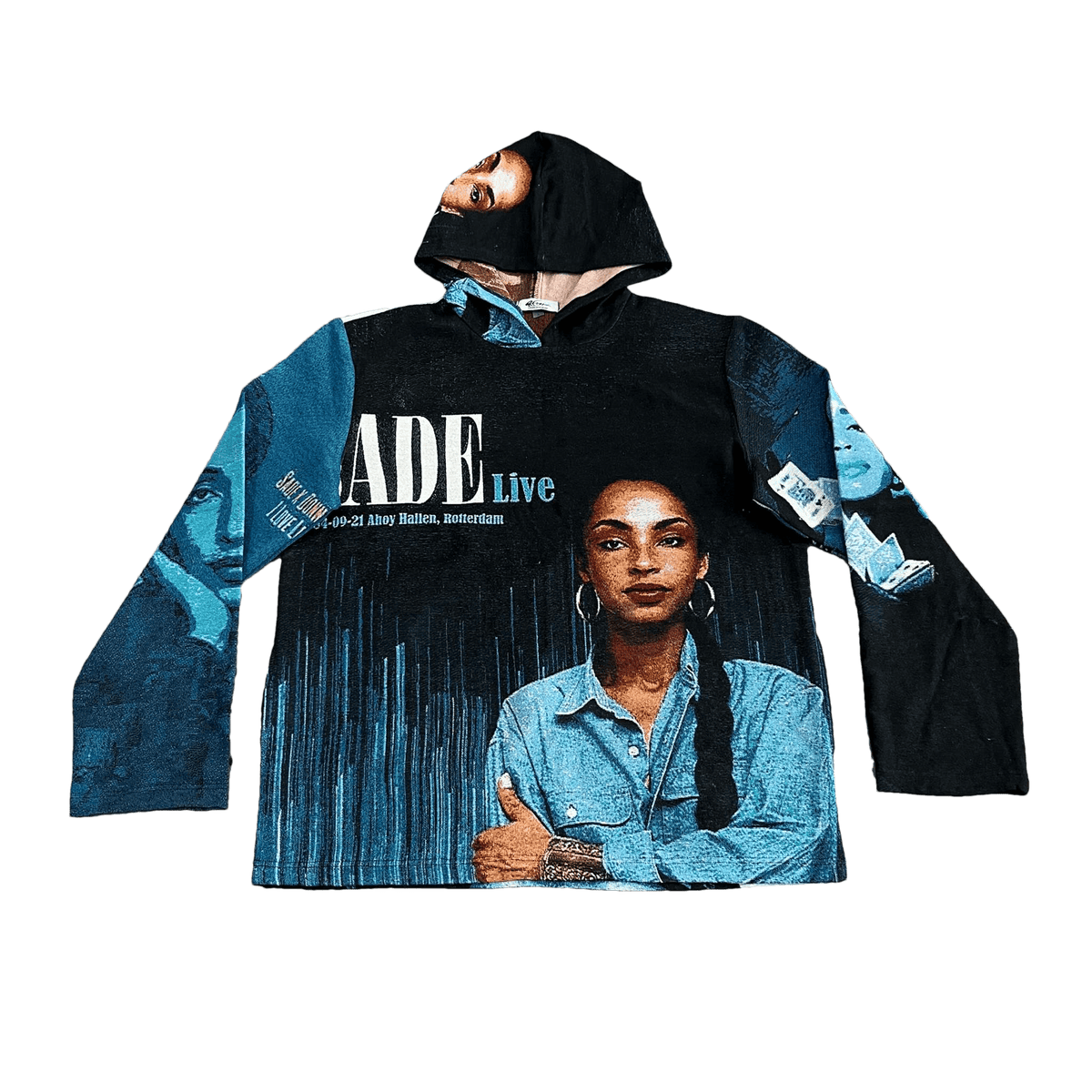 RDMCLOTHINGART tapestry hoodie SADE TAPESTRY HOODIE