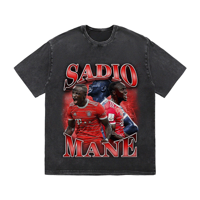 RDMCLOTHINGART tapestry hoodie SADIO MANE HEAVY WEIGHT COTTON TEE-9174