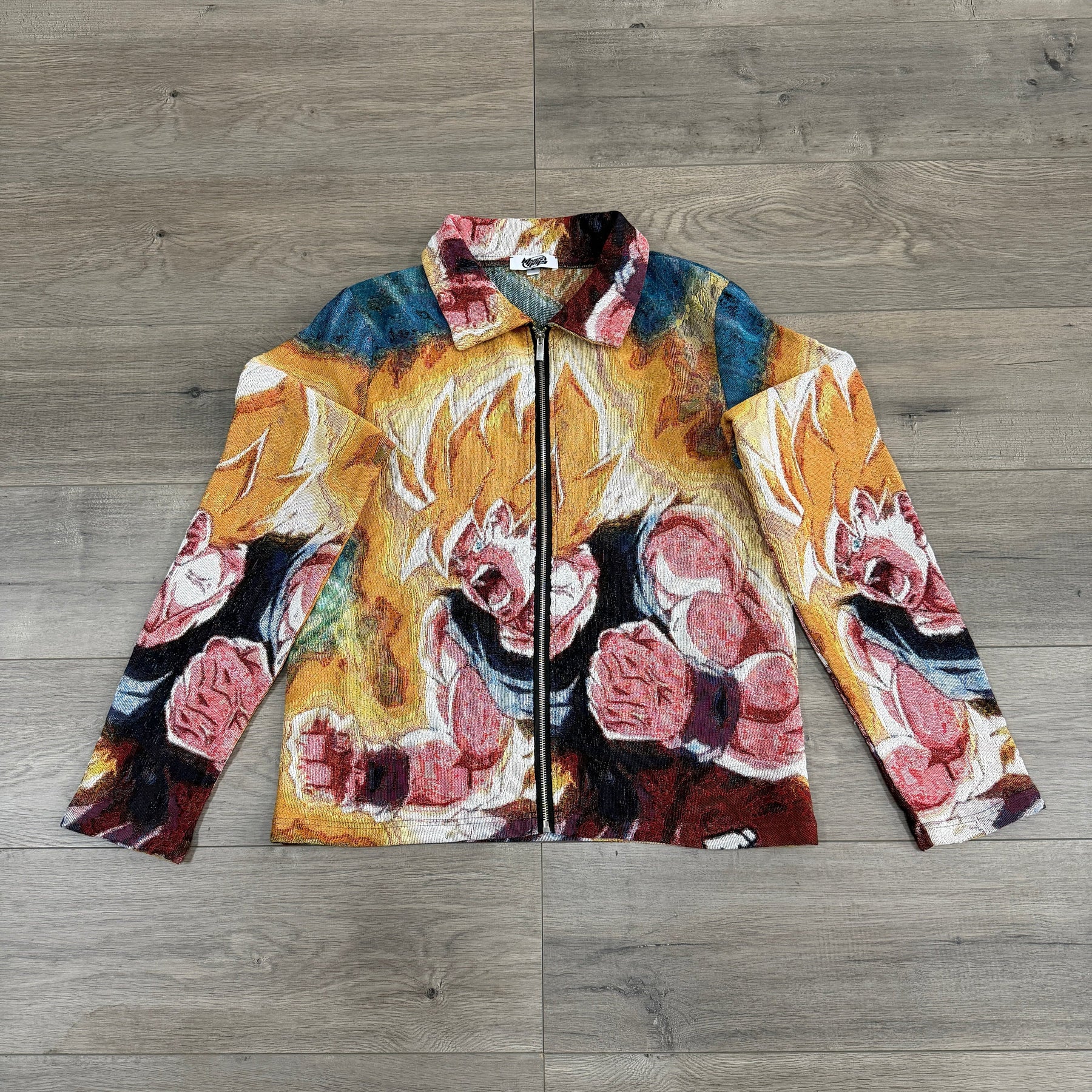 RDMCLOTHINGART tapestry hoodie SAIYAN TAPESTRY JACKET