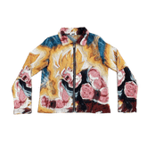 RDMCLOTHINGART tapestry hoodie SAIYAN TAPESTRY JACKET