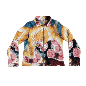 RDMCLOTHINGART tapestry hoodie SAIYAN TAPESTRY JACKET