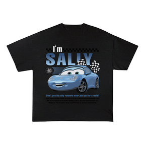 RDMCLOTHINGART tapestry hoodie SALLY HEAVY WEIGHT COTTON TEE-9028