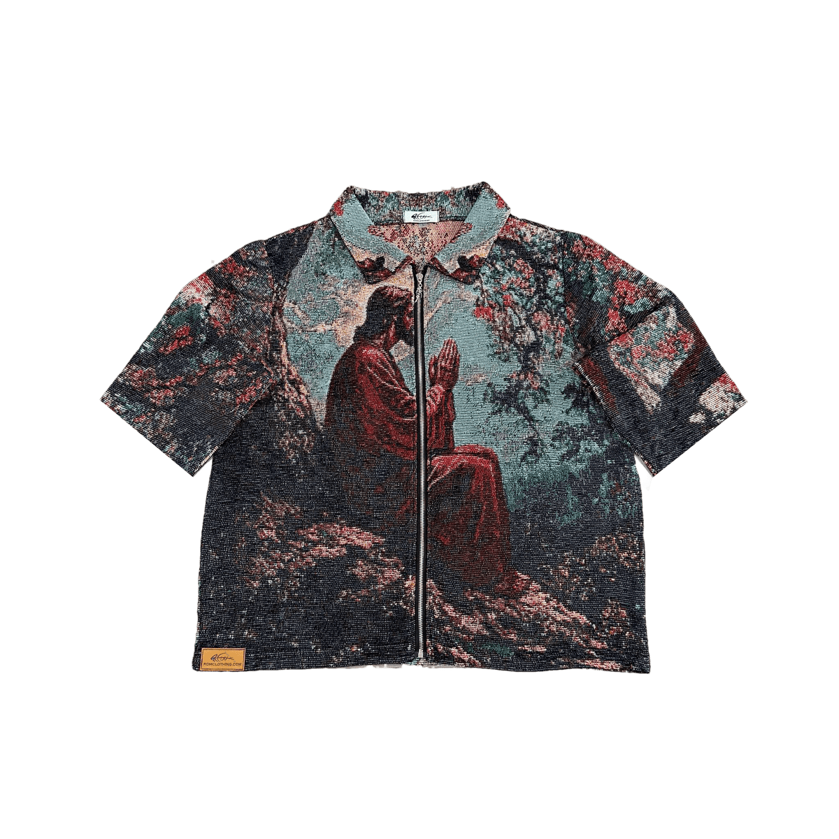 RDMCLOTHINGART tapestry hoodie SAVIOR IN THE SAKURA TAPESTRY TEE
