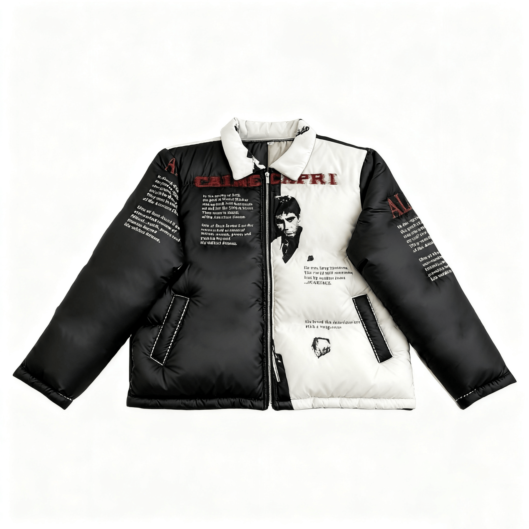 RDMCLOTHINGART tapestry hoodie SCARFACE TAPESTRY COAT