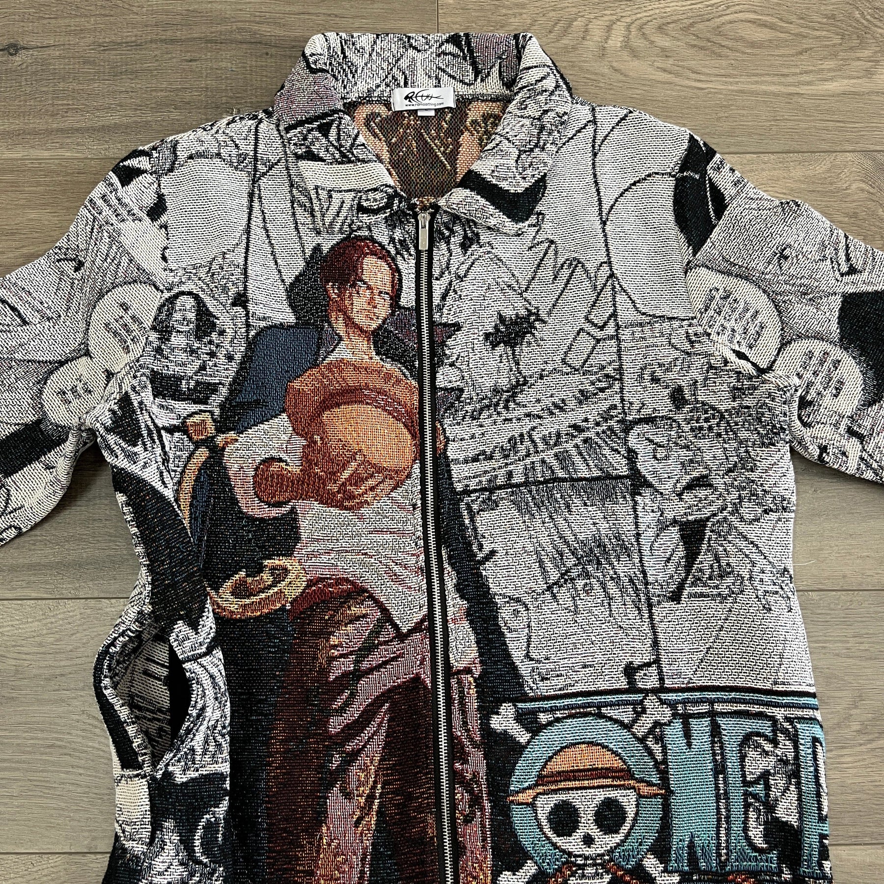 RDMCLOTHINGART tapestry hoodie SHANKS TAPESTRY TEE