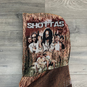 RDMCLOTHINGART tapestry hoodie SHOTTAS TAPESTRY HOODIE