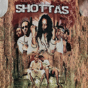 RDMCLOTHINGART tapestry hoodie SHOTTAS TAPESTRY HOODIE