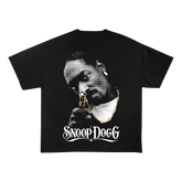 RDMCLOTHINGART tapestry hoodie SNOOPDOGG WEIGHT COTTON TEE-8019