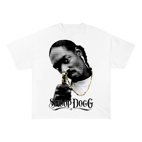 RDMCLOTHINGART tapestry hoodie SNOOPDOGG WEIGHT COTTON TEE-8019