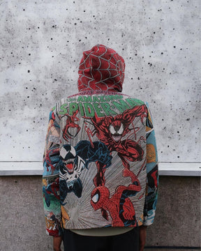 RDMCLOTHINGART tapestry hoodie SPIDER TAPESTRY HOODIE