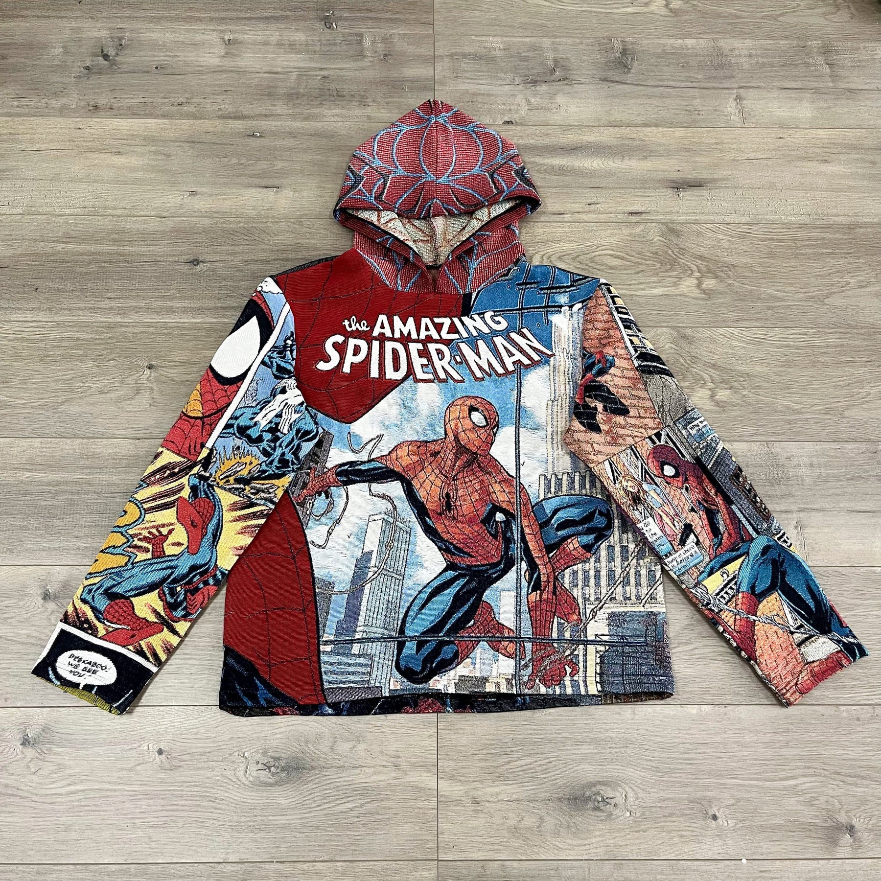 RDMCLOTHINGART tapestry hoodie SPIDER V2 TAPESTRY