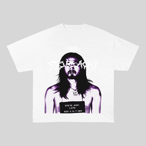 RDMCLOTHINGART tapestry hoodie STEVE AOKI HEAVY WEIGHT COTTON TEE-8919