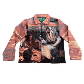 RDMCLOTHINGART tapestry hoodie SUNSET TAPESTRY JACKET