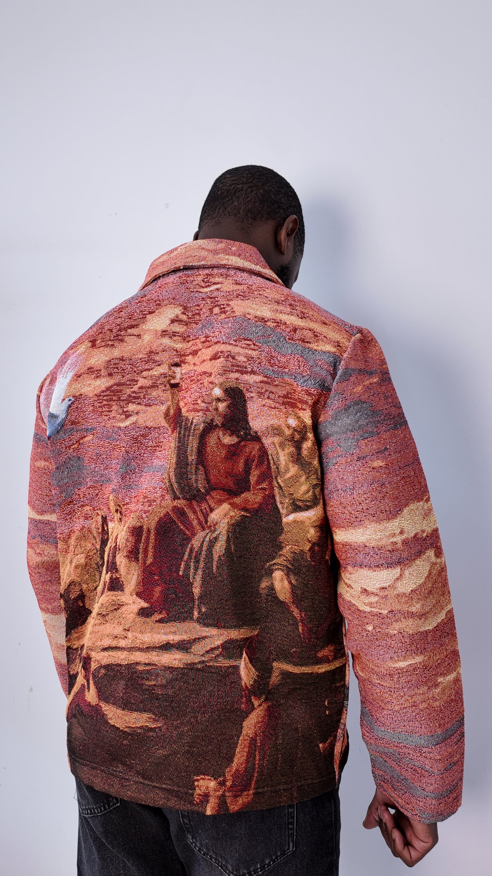 RDMCLOTHINGART tapestry hoodie SUNSET TAPESTRY JACKET