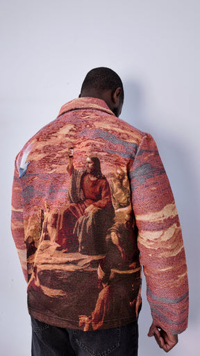 RDMCLOTHINGART tapestry hoodie SUNSET TAPESTRY JACKET