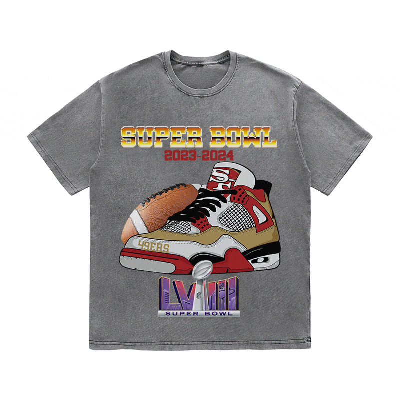 RDMCLOTHINGART tapestry hoodie SUPERBOWL 3 HEAVY WEIGHT COTTON TEE-9191