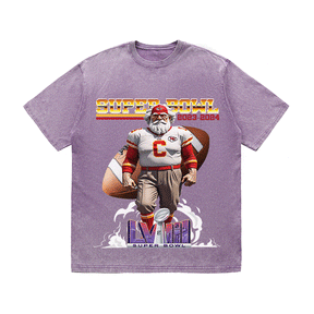 RDMCLOTHINGART tapestry hoodie SUPERBOWL 4 KC HEAVY WEIGHT COTTON TEE-9192