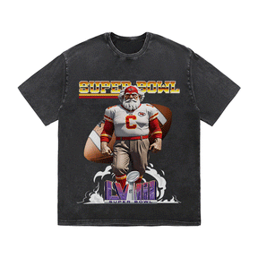 RDMCLOTHINGART tapestry hoodie SUPERBOWL 4 KC NO YEAR HEAVY WEIGHT COTTON TEE-9182