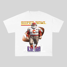 RDMCLOTHINGART tapestry hoodie SUPERBOWL 4 KC NO YEAR HEAVY WEIGHT COTTON TEE-9182