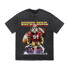 RDMCLOTHINGART tapestry hoodie SUPERBOWL 4 SF HEAVY WEIGHT COTTON TEE-9193