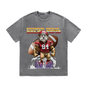 RDMCLOTHINGART tapestry hoodie SUPERBOWL 4 SF HEAVY WEIGHT COTTON TEE-9193