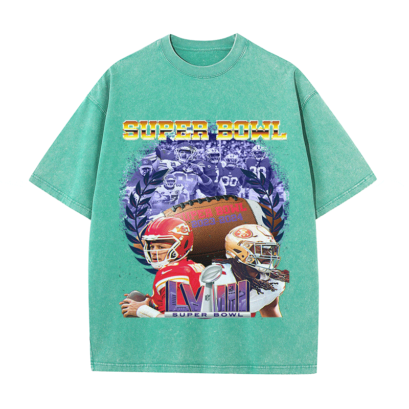 RDMCLOTHINGART tapestry hoodie SUPERBOWL 5 HEAVY WEIGHT COTTON TEE-9194
