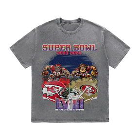 RDMCLOTHINGART tapestry hoodie SUPERBOWL HEAVY WEIGHT COTTON TEE-9197