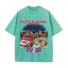 RDMCLOTHINGART tapestry hoodie SUPERBOWL HEAVY WEIGHT COTTON TEE-9197