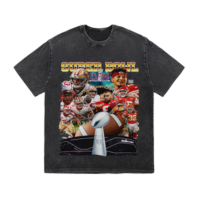 RDMCLOTHINGART tapestry hoodie SUPERBOWL HEAVY WEIGHT COTTON TEE-9199