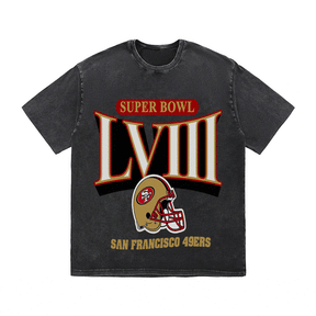 RDMCLOTHINGART tapestry hoodie SUPERBOWL HEAVY WEIGHT COTTON TEE-9202