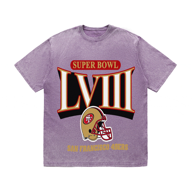 RDMCLOTHINGART tapestry hoodie SUPERBOWL HEAVY WEIGHT COTTON TEE-9202