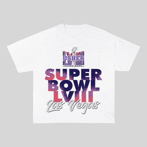 RDMCLOTHINGART tapestry hoodie SUPERBOWL HEAVY WEIGHT COTTON TEE-9203