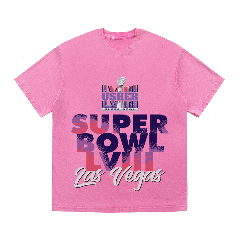 RDMCLOTHINGART tapestry hoodie SUPERBOWL HEAVY WEIGHT COTTON TEE-9203