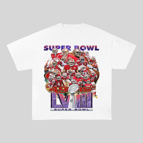 RDMCLOTHINGART tapestry hoodie SUPERBOWL HEAVY WEIGHT COTTON TEE-9204