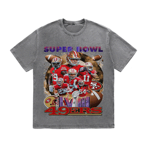 RDMCLOTHINGART tapestry hoodie SUPERBOWL HEAVY WEIGHT COTTON TEE-9205