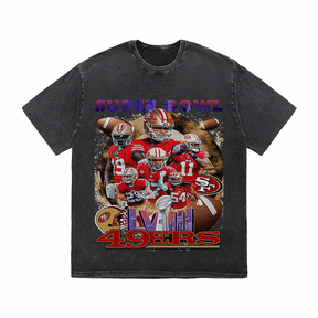 RDMCLOTHINGART tapestry hoodie SUPERBOWL HEAVY WEIGHT COTTON TEE-9205
