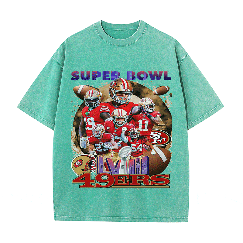 RDMCLOTHINGART tapestry hoodie SUPERBOWL HEAVY WEIGHT COTTON TEE-9205