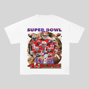 RDMCLOTHINGART tapestry hoodie SUPERBOWL HEAVY WEIGHT COTTON TEE-9205