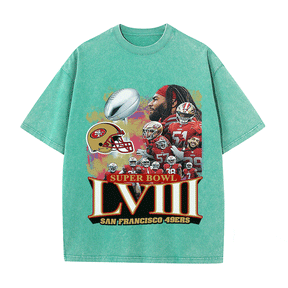 RDMCLOTHINGART tapestry hoodie SUPERBOWL HEAVY WEIGHT COTTON TEE-9206