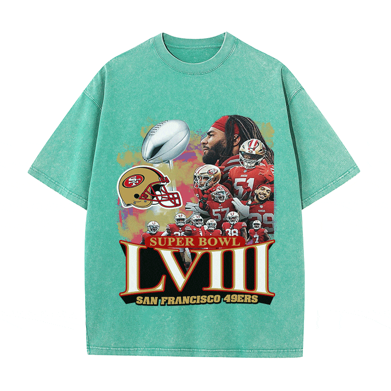 RDMCLOTHINGART tapestry hoodie SUPERBOWL HEAVY WEIGHT COTTON TEE-9206