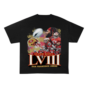 RDMCLOTHINGART tapestry hoodie SUPERBOWL HEAVY WEIGHT COTTON TEE-9206