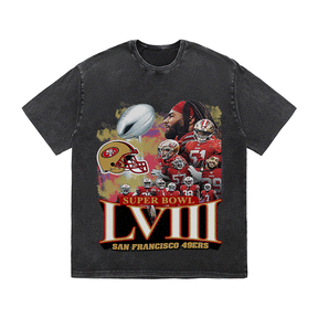 RDMCLOTHINGART tapestry hoodie SUPERBOWL HEAVY WEIGHT COTTON TEE-9206