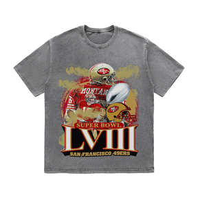 RDMCLOTHINGART tapestry hoodie SUPERBOWL HEAVY WEIGHT COTTON TEE-9207