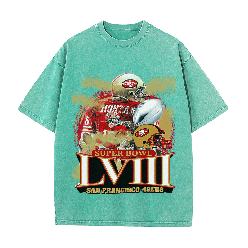 RDMCLOTHINGART tapestry hoodie SUPERBOWL HEAVY WEIGHT COTTON TEE-9207