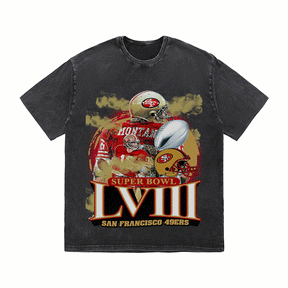 RDMCLOTHINGART tapestry hoodie SUPERBOWL HEAVY WEIGHT COTTON TEE-9207