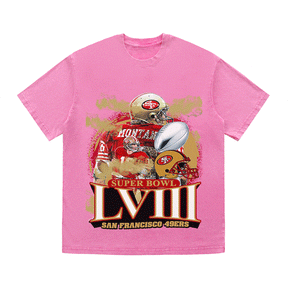 RDMCLOTHINGART tapestry hoodie SUPERBOWL HEAVY WEIGHT COTTON TEE-9207