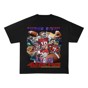 RDMCLOTHINGART tapestry hoodie SUPERBOWL HEAVY WEIGHT COTTON TEE-9208