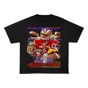 RDMCLOTHINGART tapestry hoodie SUPERBOWL HEAVY WEIGHT COTTON TEE-9209