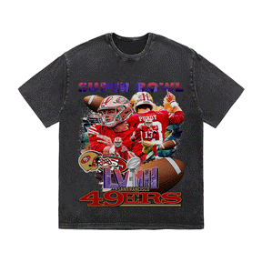RDMCLOTHINGART tapestry hoodie SUPERBOWL HEAVY WEIGHT COTTON TEE-9210