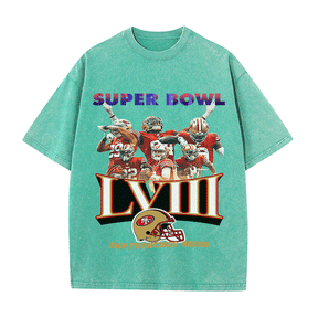 RDMCLOTHINGART tapestry hoodie SUPERBOWL HEAVY WEIGHT COTTON TEE-9214